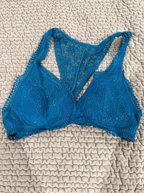 Victoria’s Secret Blue Lace Bralette - Women's Intimates